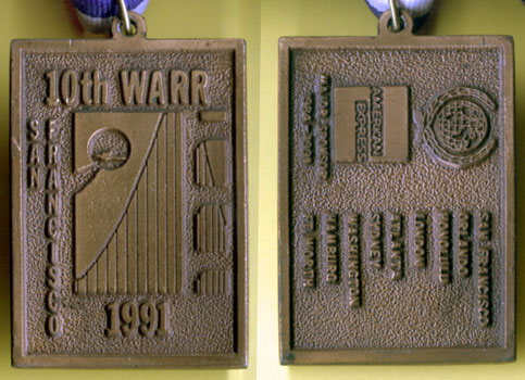 1991 WARR Medal