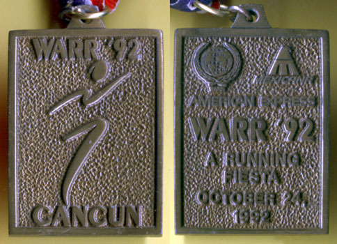 1992 WARR Medal