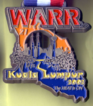 2002 WARR Medal