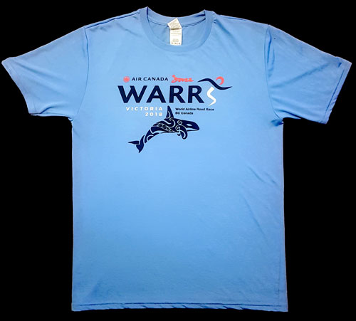 WARR2018 Event Shirt Front